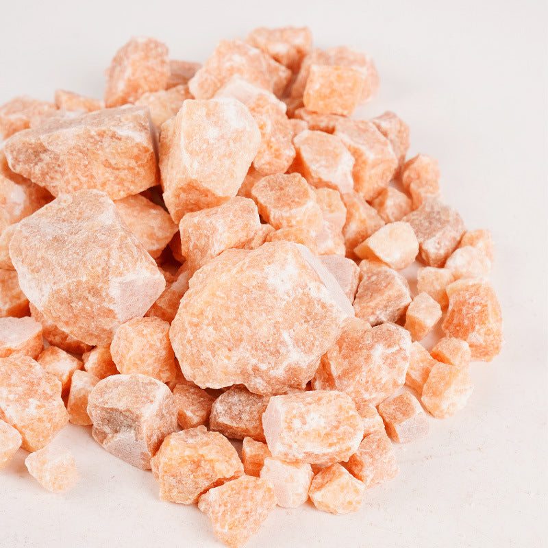 orange calcite raw